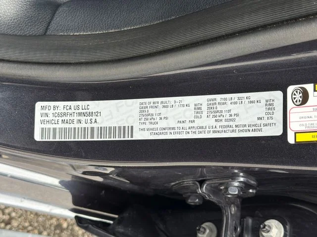Used 2021 Gray Ram Limited image 30