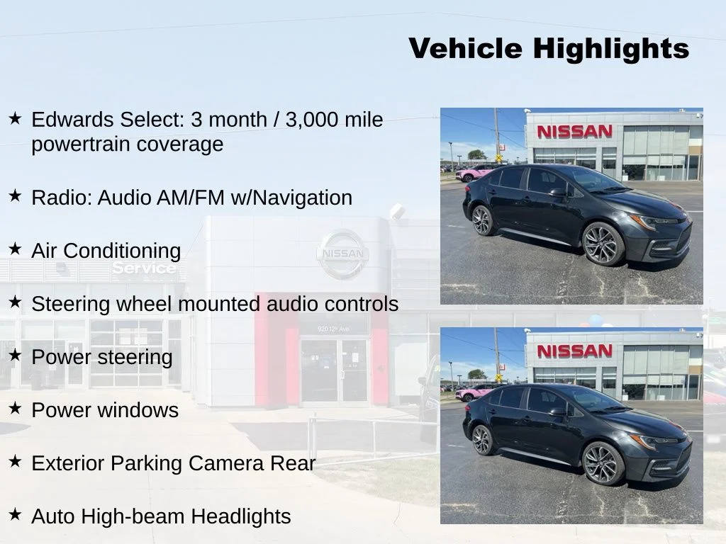 Used 2020 Black Toyota SE image 3