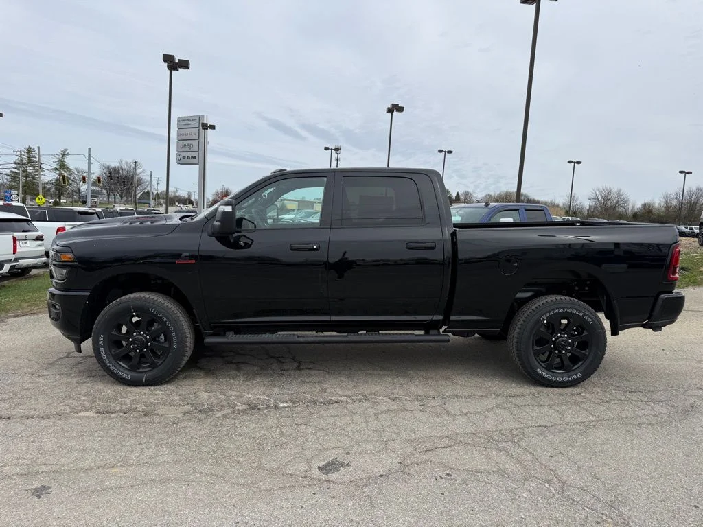 New 2026 Diamond Black Crystal Pearlcoat RAM Tradesman image 11