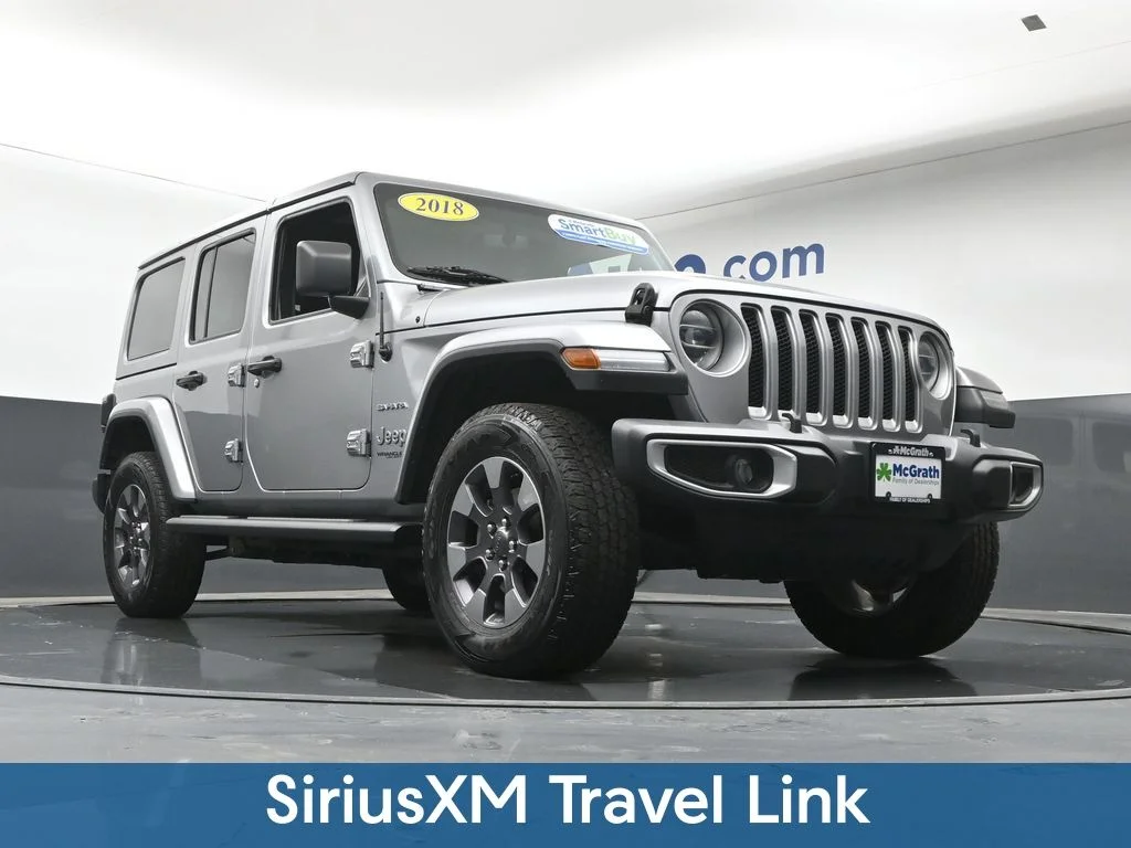 Used 2018 Silver Jeep Unlimited Sahara image 26