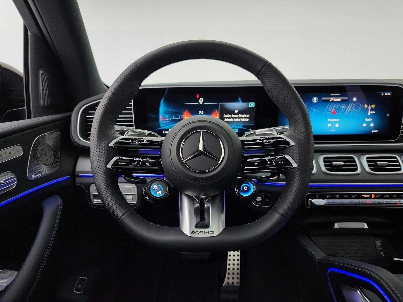 New 2026 Obsidian Black Metallic Mercedes-Benz AMG® GLE 53 4MATIC+ SUV image 54