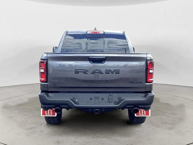 New 2026 Granite Crystal Metallic Clearcoat Ram REBEL CREW CAB 4X4 5
