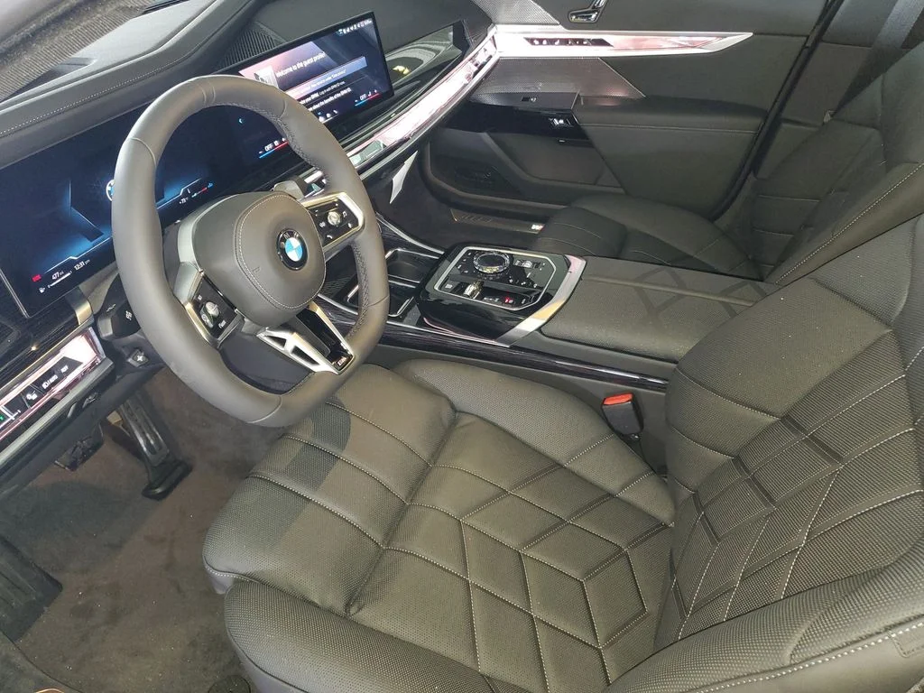 New 2026 Frozen Pure Grey Metallic BMW 740i image 15