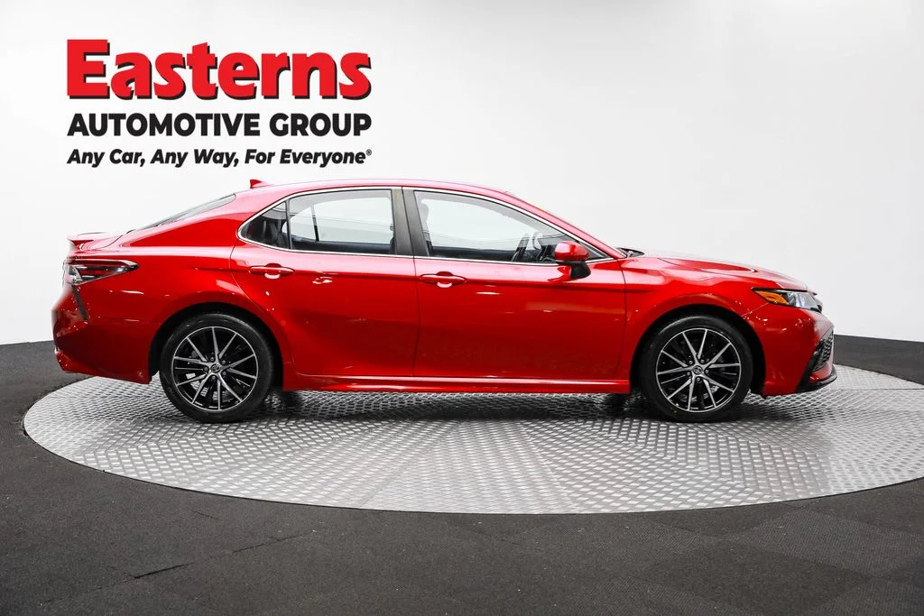 Used 2021 Red Toyota SE image 4