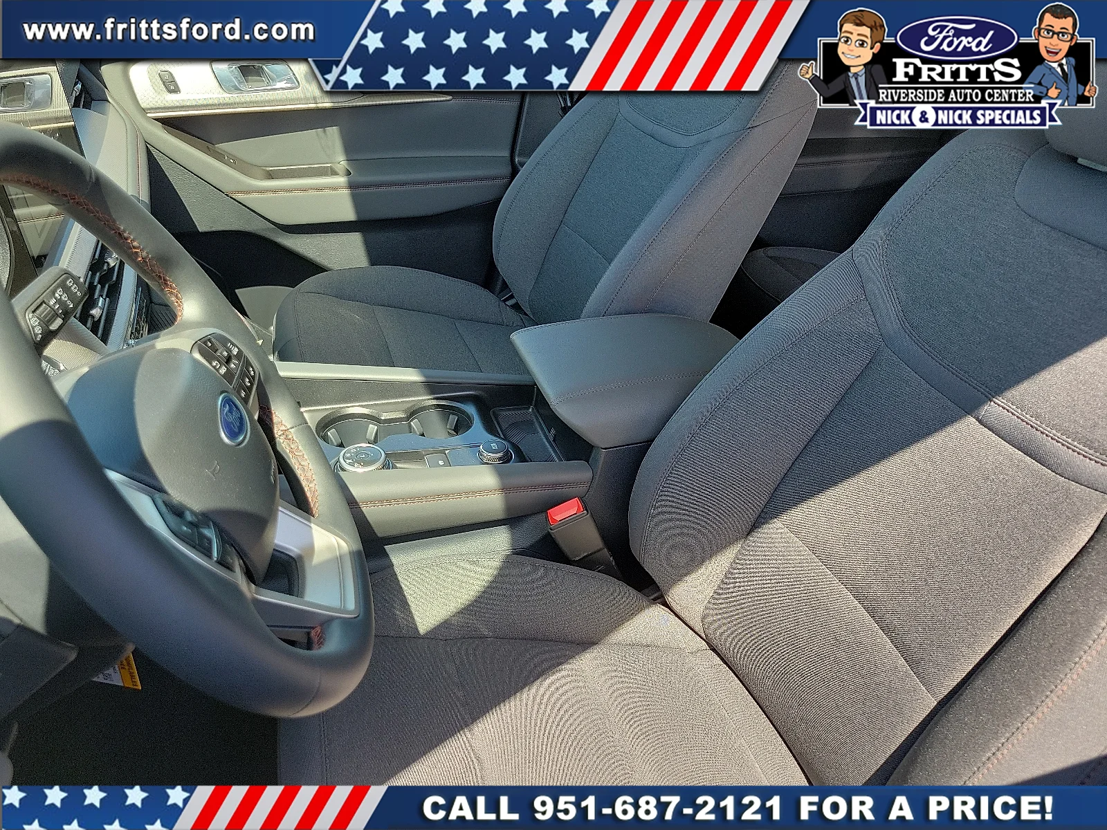 New 2026 Vapor Blue Metallic Ford Active image 5