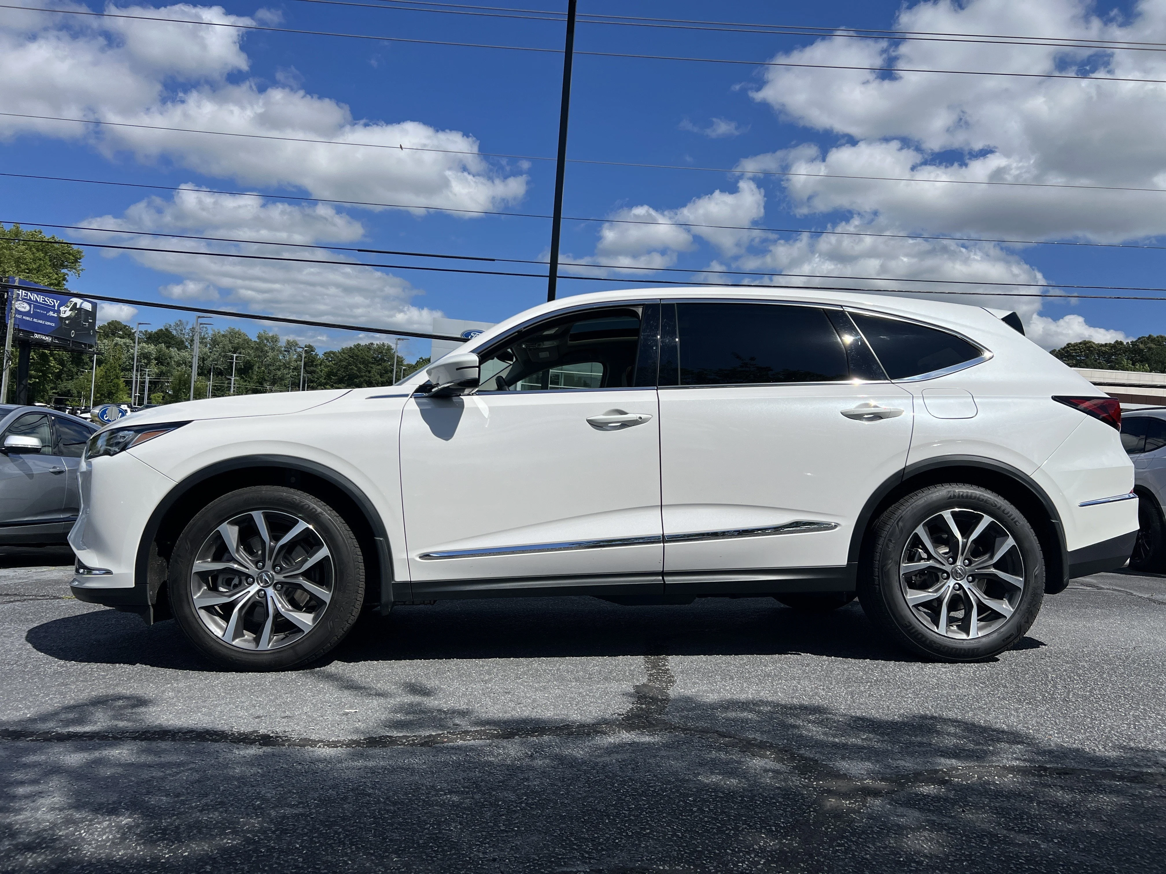 Certified Used 2024 Platinum White Pearl Acura TECH image 12