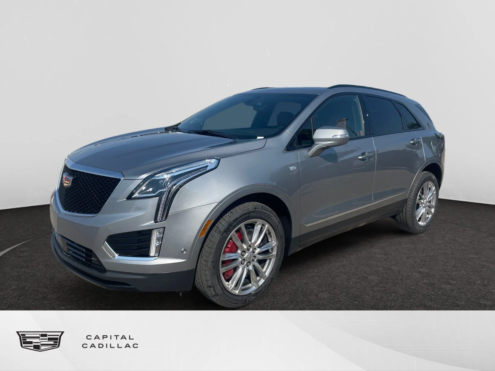 New 2026 Argent Silver Metallic Cadillac AWD Sport image 1