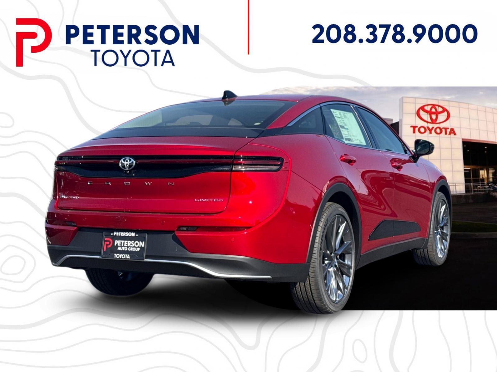 New 2026 Finish Line Red Toyota Limited image 3