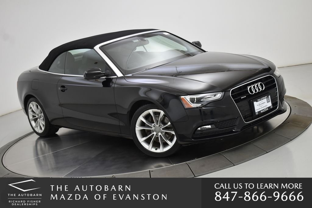 Used 2013 Audi A5 Premium with VIN WAUCFAFH4DN012205 for sale in Evanston, IL