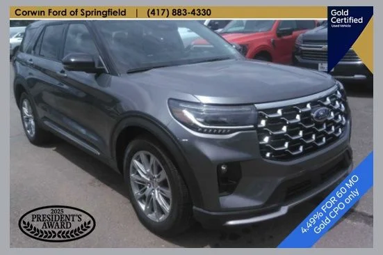Used 2026 Gray Ford Platinum image 1