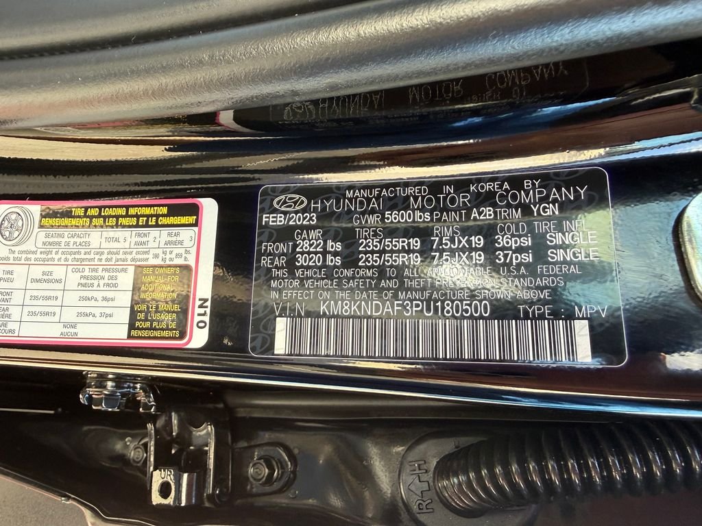 Used 2023 Black Hyundai SEL image 18