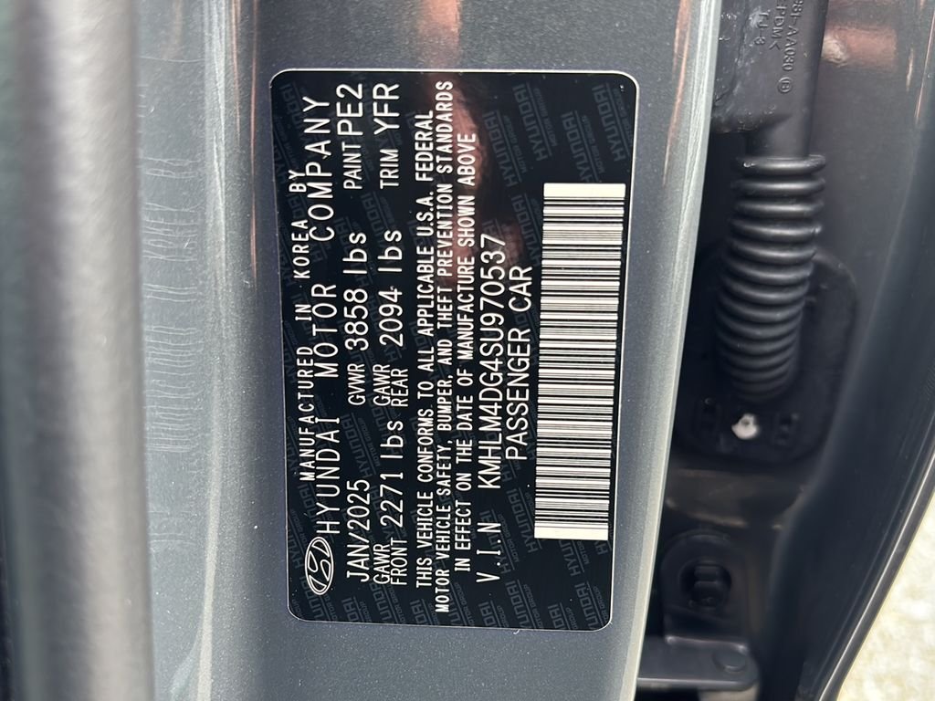 Certified Used 2025 Ecotronic Gray Hyundai SEL Sport image 42