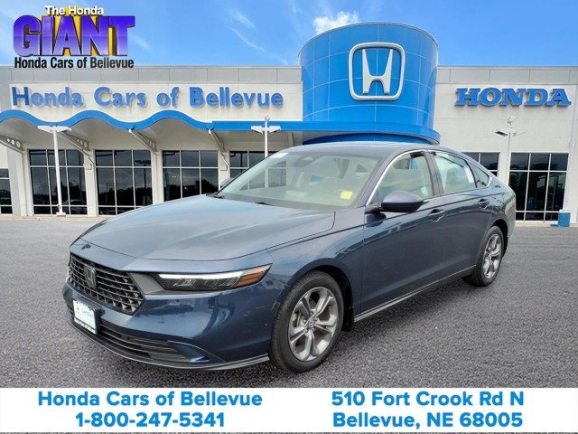 Certified Used 2024 Canyon River Blue Metallic Honda 1.5T EX image 1