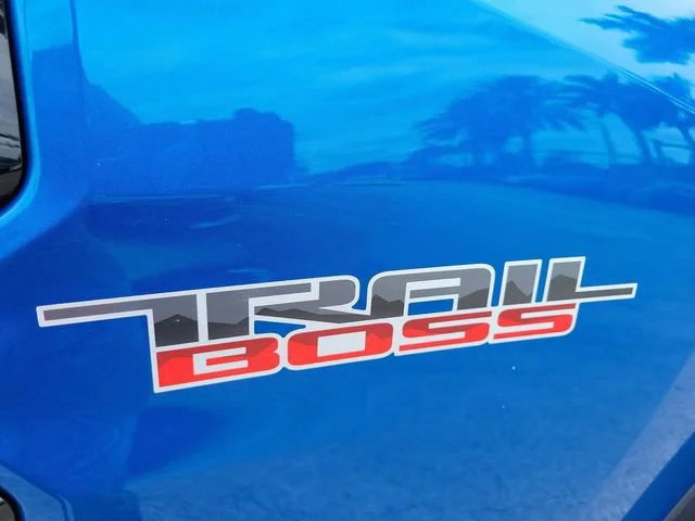 Used 2024 Glacier Blue Metallic Chevrolet Trail Boss image 34