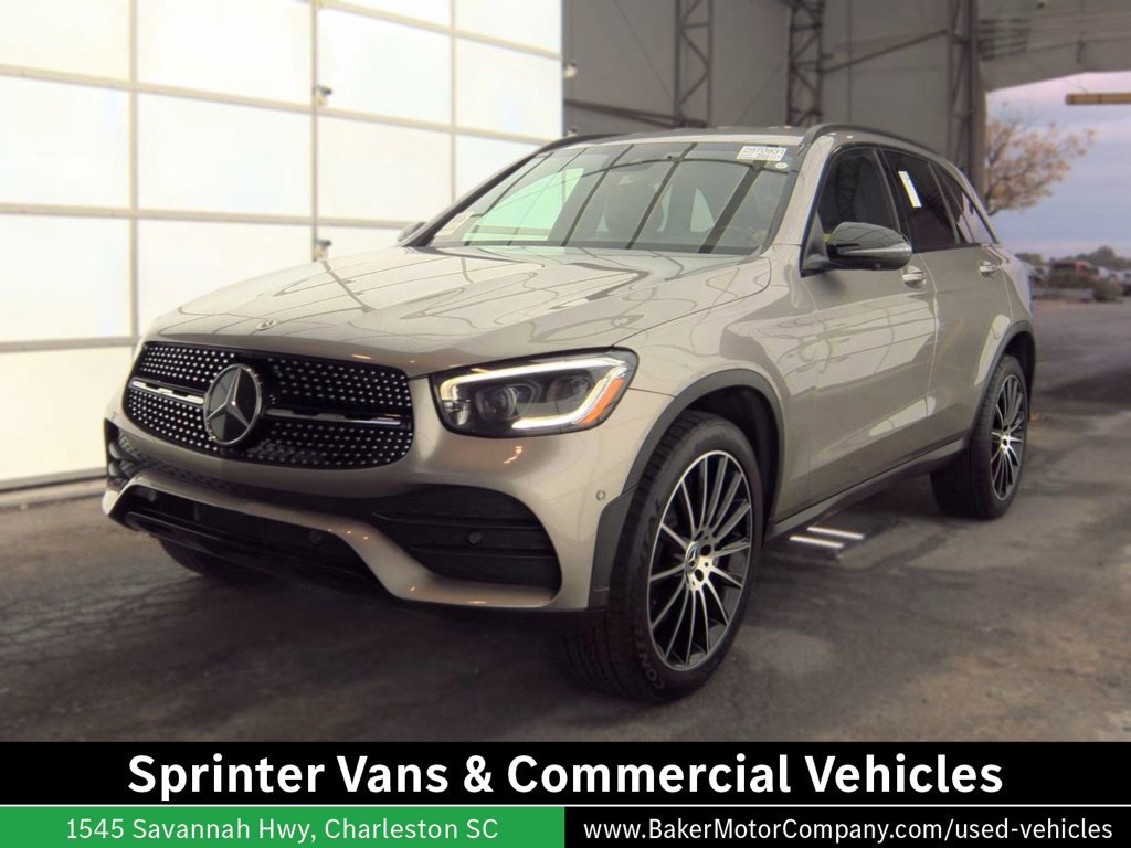 Used 2022 Mojave Silver Metallic Mercedes-Benz GLC 300 image 1