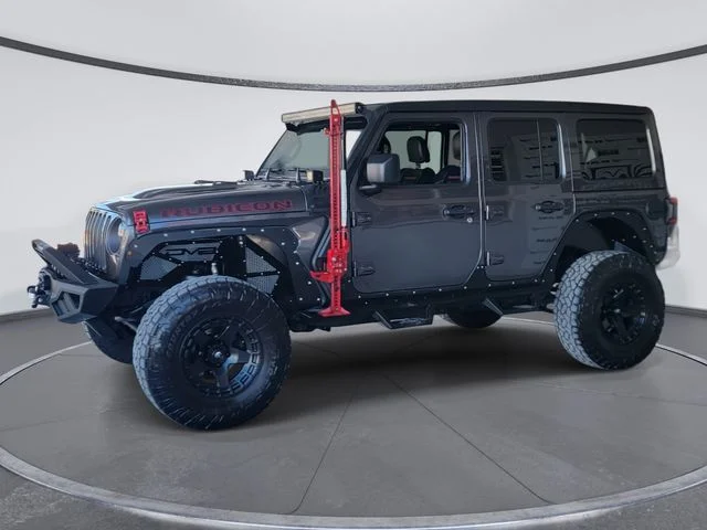 Used 2021 Gray Jeep Unlimited Rubicon image 4