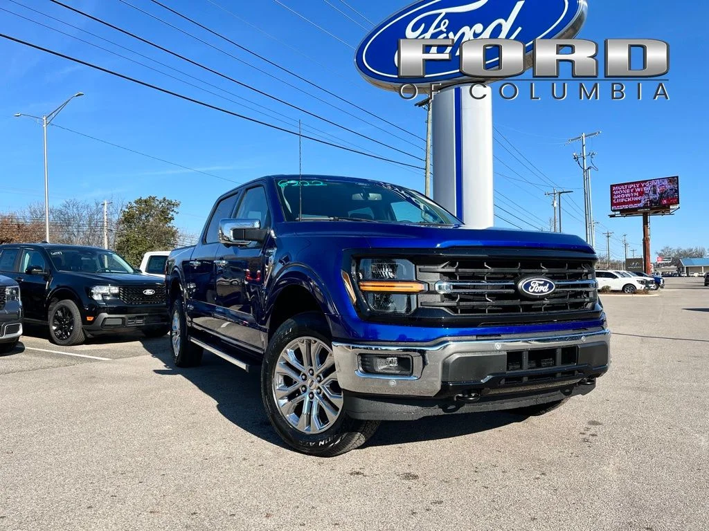 New 2026 Blue Ford XLT image 1