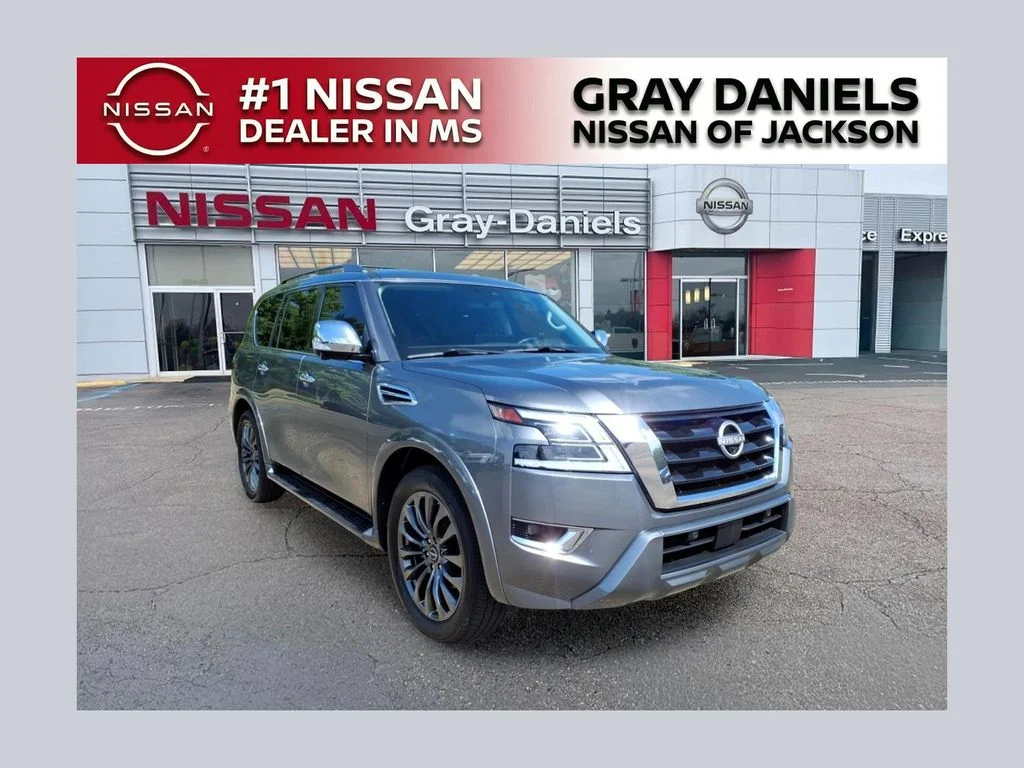 Used 2023 Gray Nissan Platinum image 1