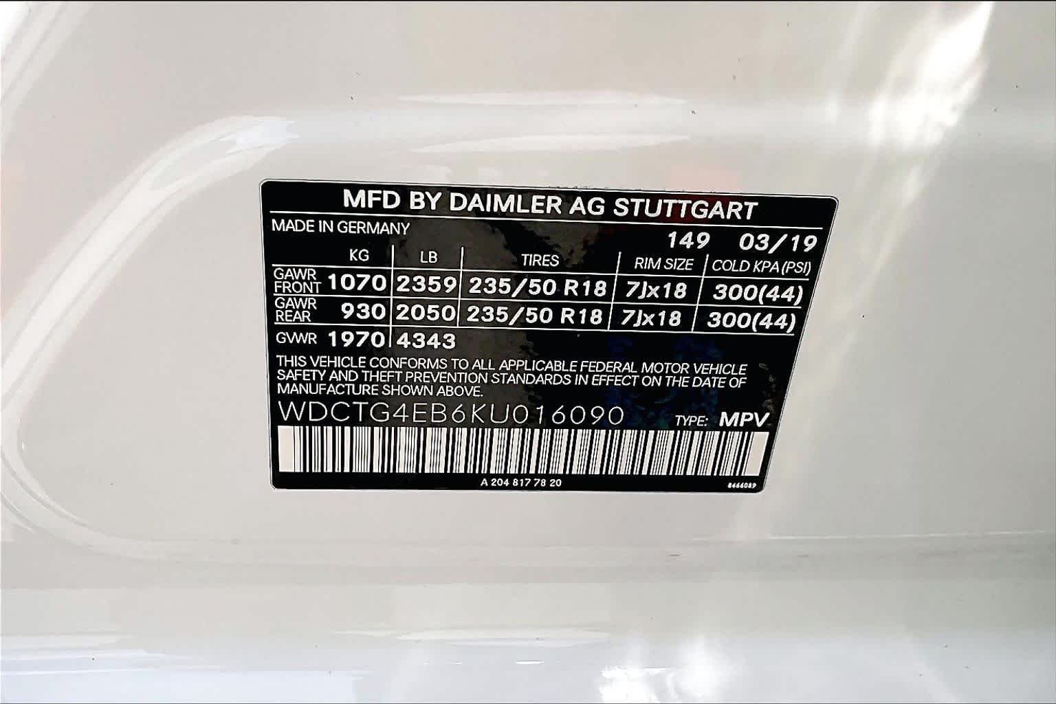 Used 2019 Polar White Mercedes-Benz GLA 250 image 34
