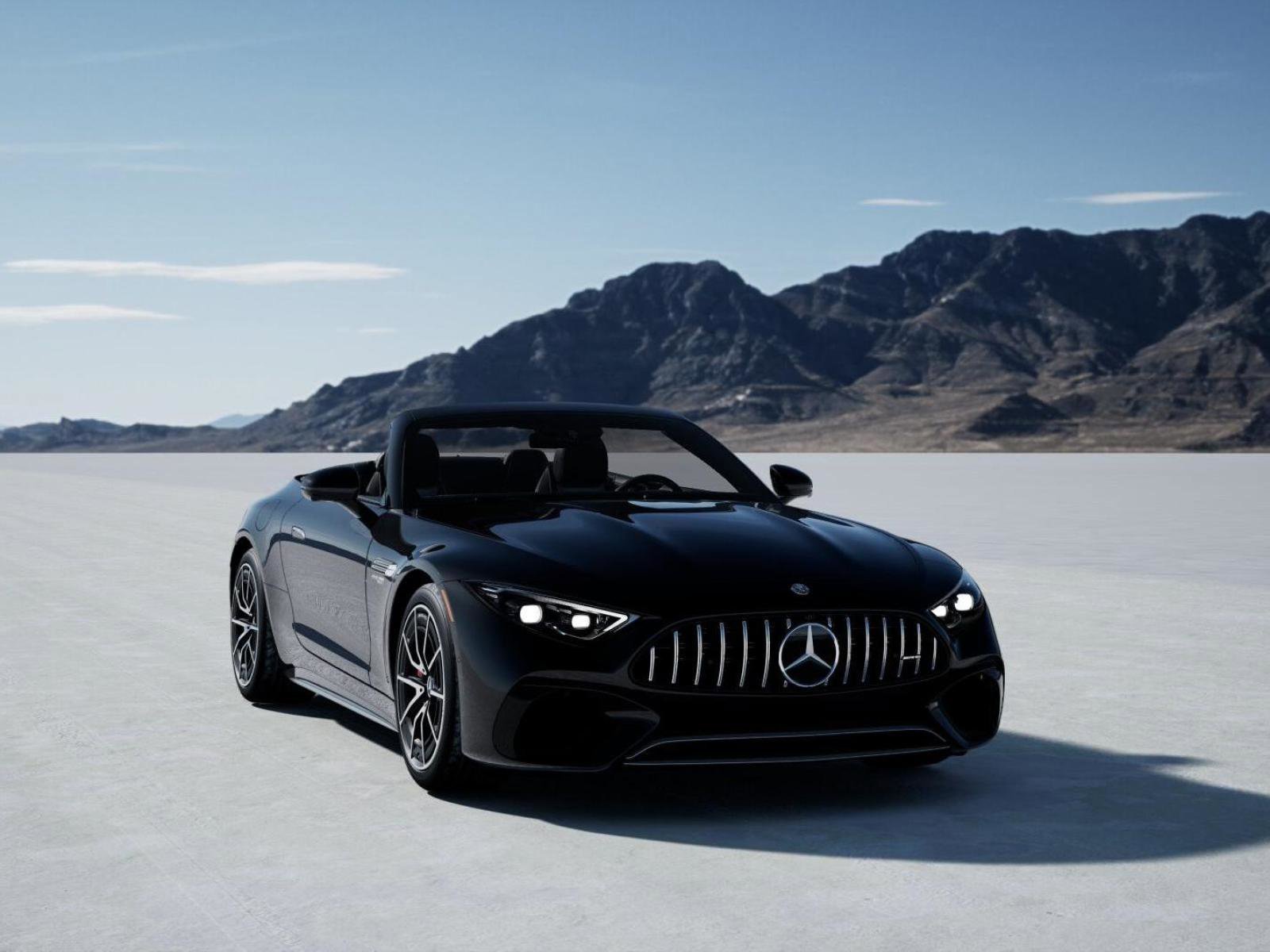 New 2026 Obsidian Black Metallic Mercedes-Benz AMG® SL 55 Roadster image 9