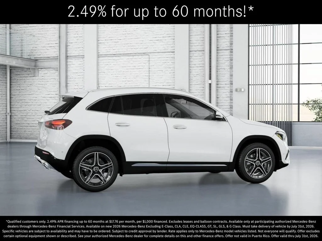 New 2026 Polar White Mercedes-Benz GLA 250 image 60