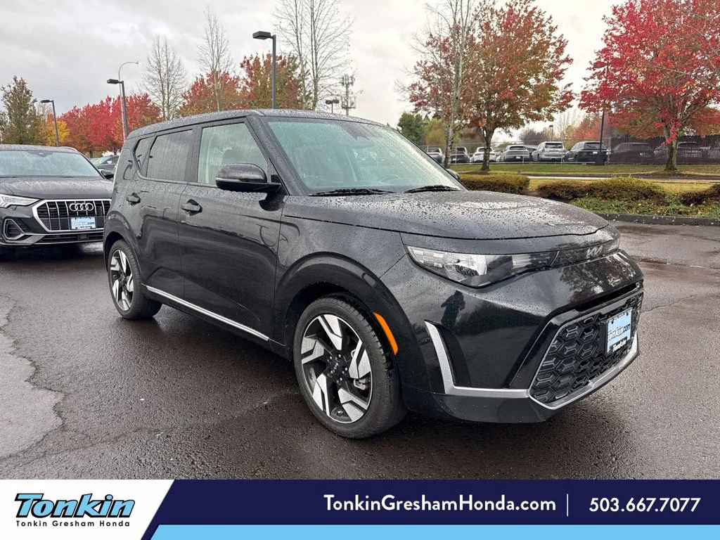 Used 2023 Fusion Black Kia GT-Line image 1