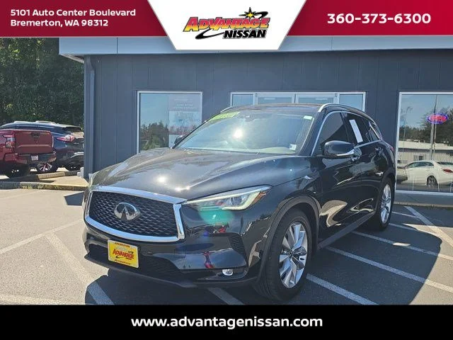 Used 2021 Black Obsidian INFINITI LUXE image 1