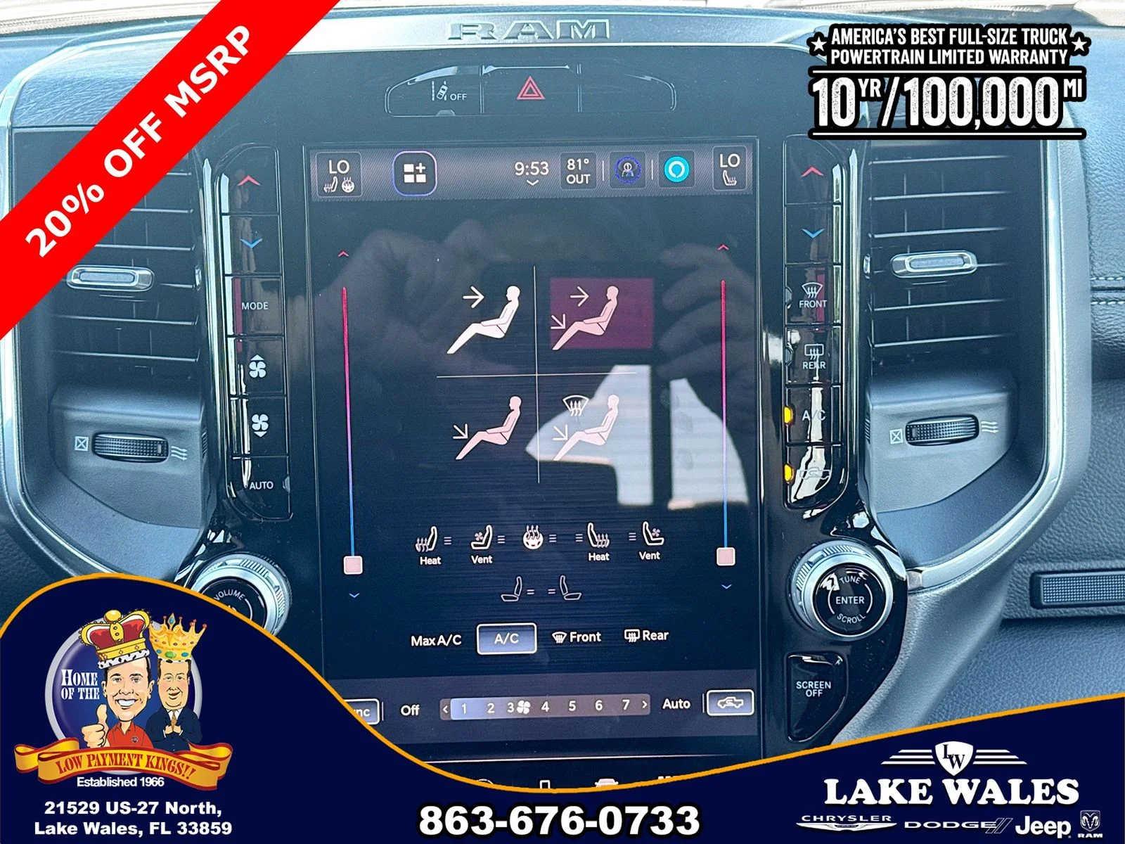 New 2026 Serrano-Green Metallic Exterior Paint RAM LARAMIE image 15