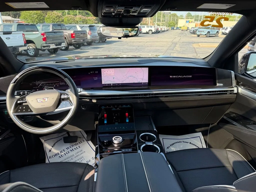 Used 2025 Galactic Gray Metallic Cadillac Premium Luxury image 9
