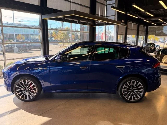 Certified Used 2023 Blu Intenso Metallic Maserati Modena image 2
