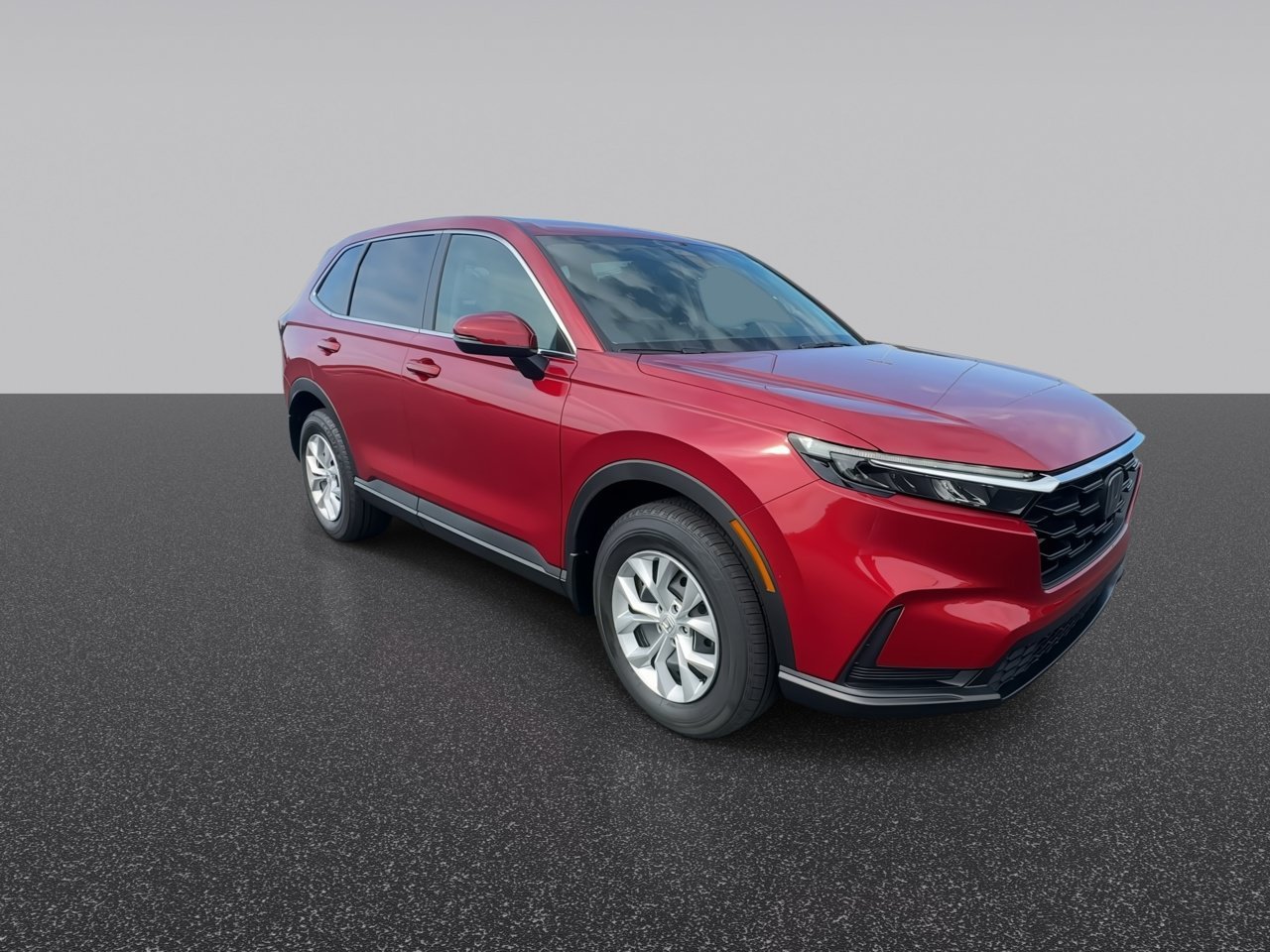 New 2026 Radiant Red Metallic Honda AWD LX image 2