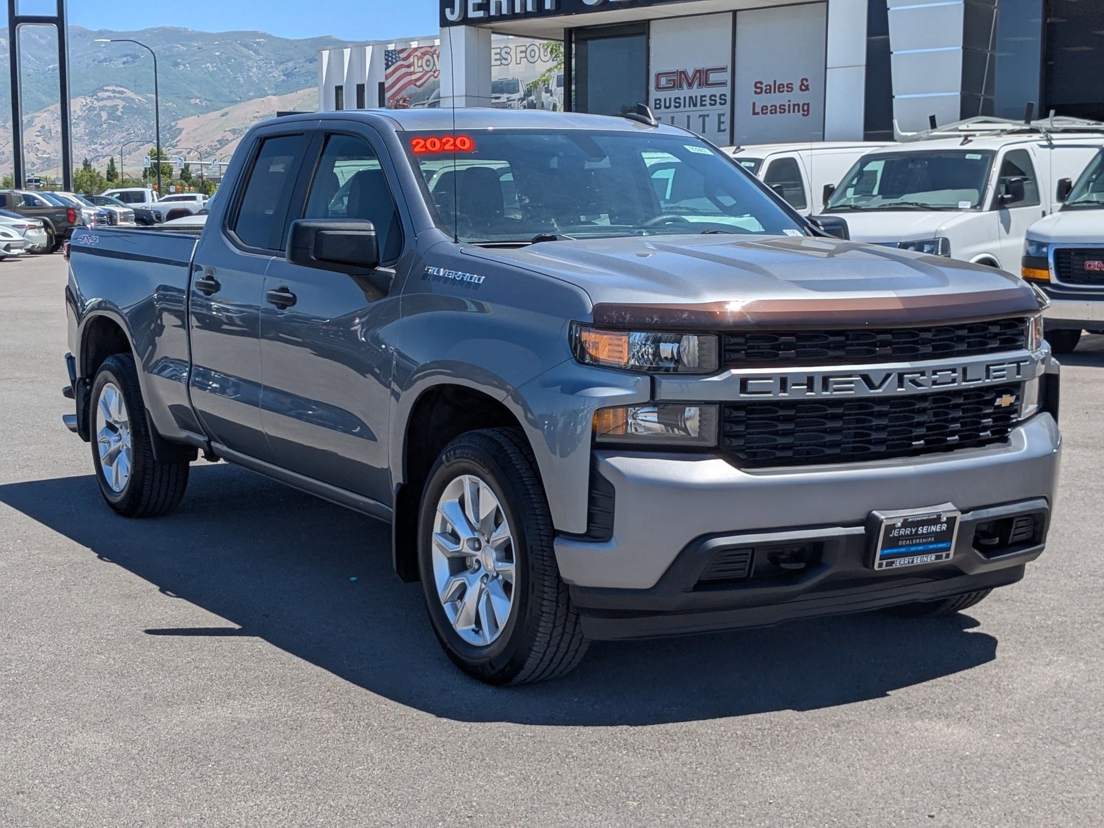 Certified Used 2020 SATIN STEEL METALLIC Chevrolet Custom image 7