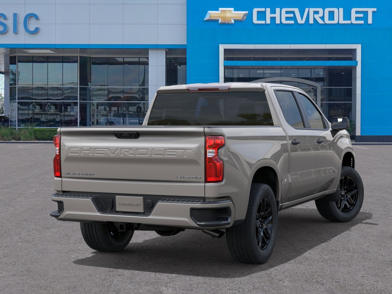 2026 Chevrolet Silverado 1500 Custom Tan at Classic Elite Chevrolet Sugar Land