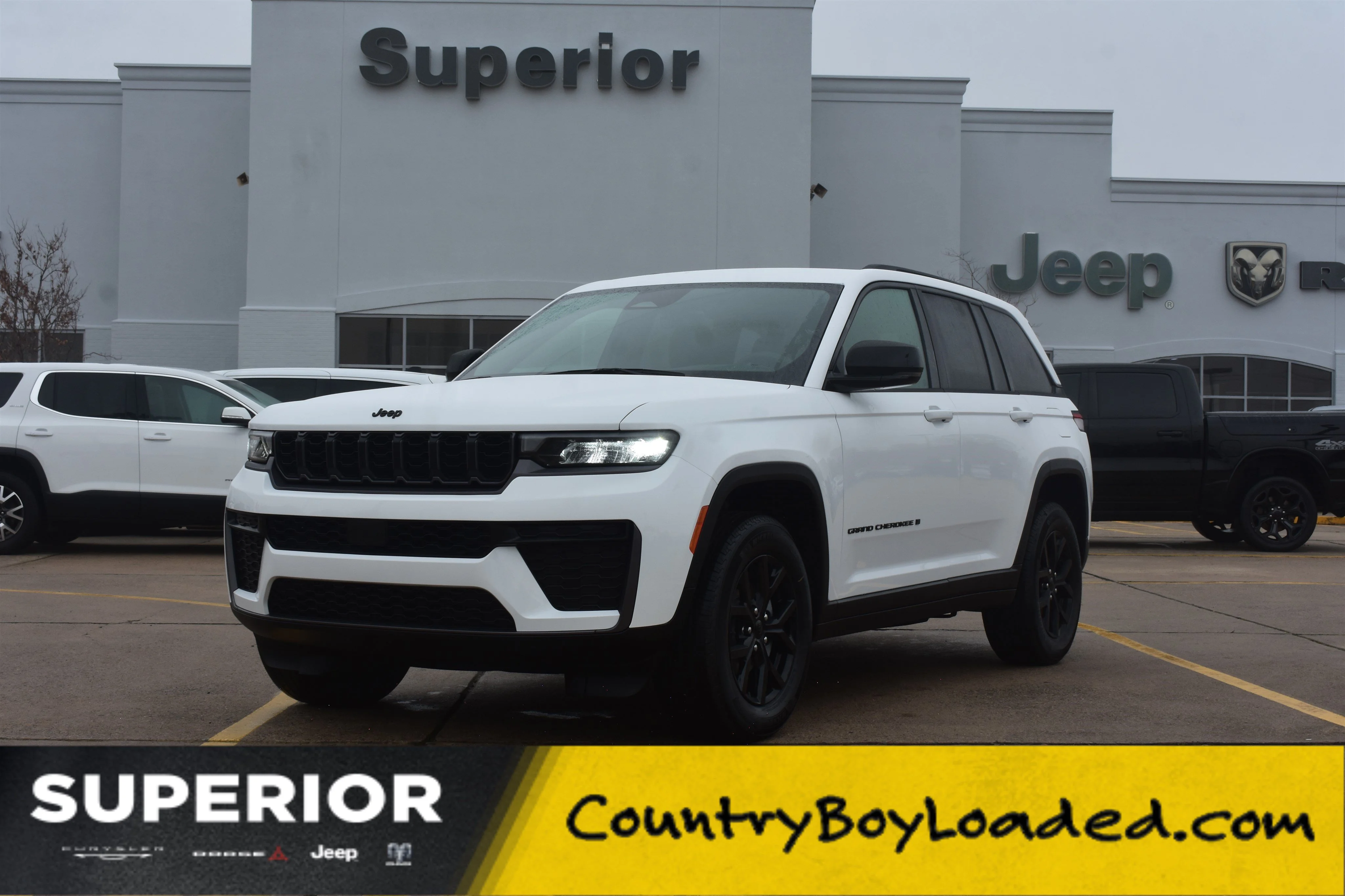 New 2026 Bright White Clearcoat Jeep Laredo Altitude image 1