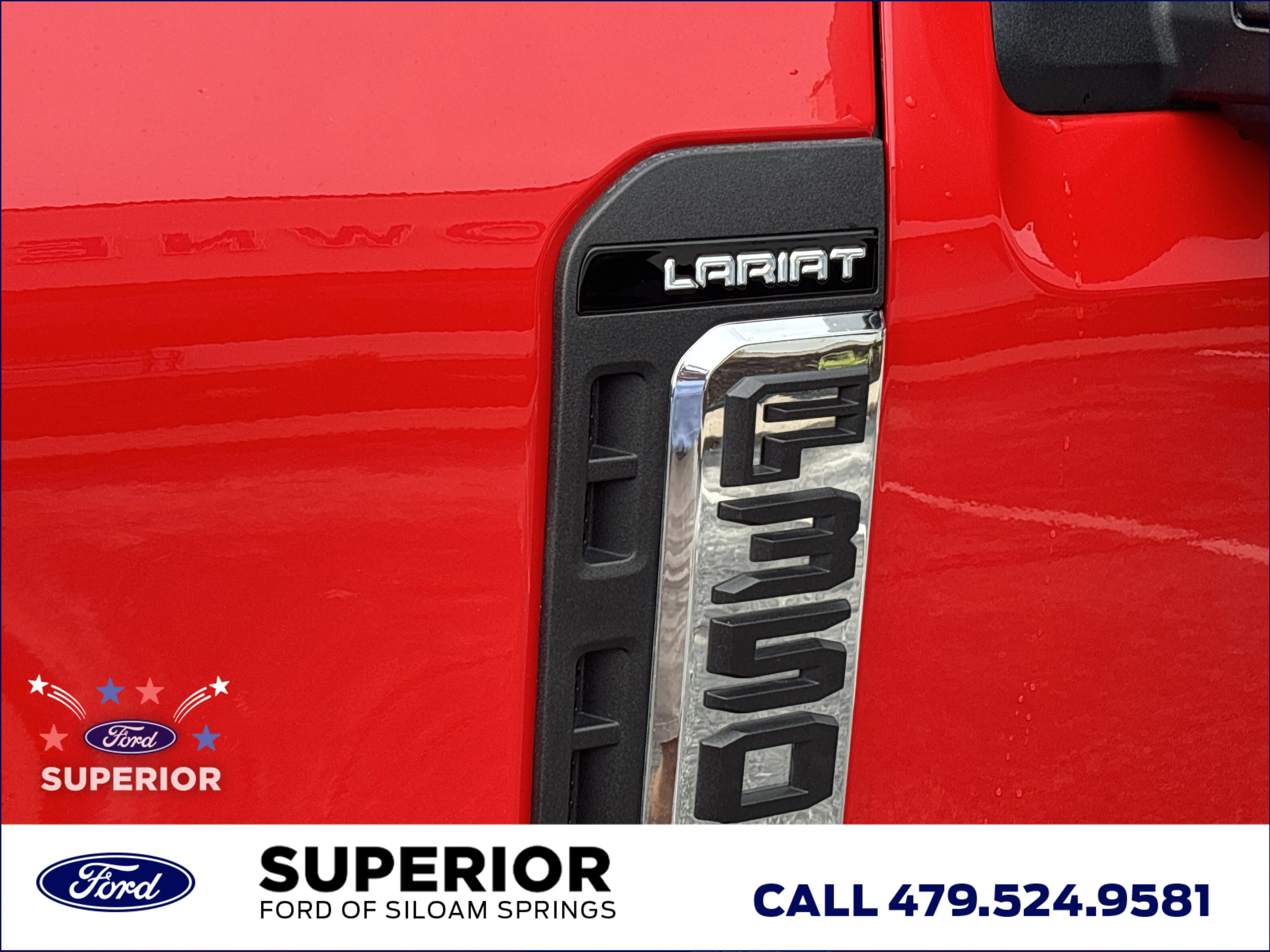 Used 2025 Race Red Ford Lariat 4WD image 14