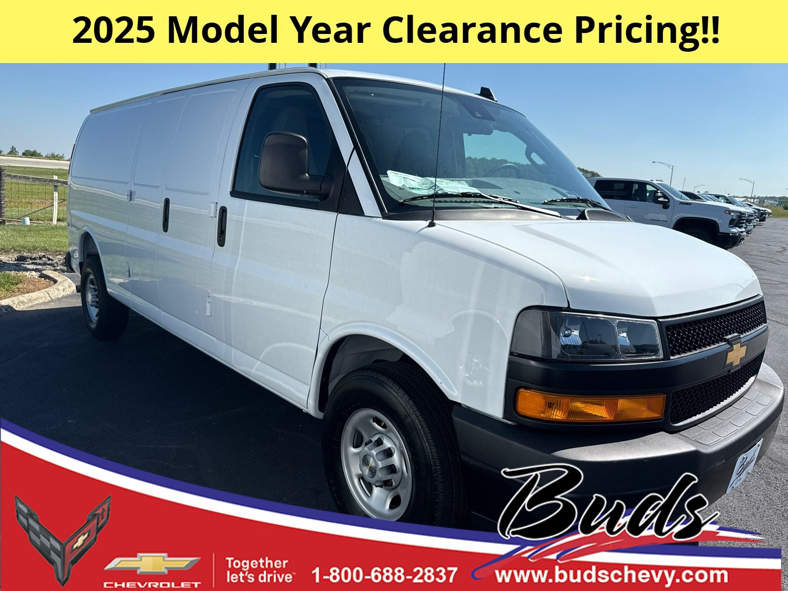 2025 Chevrolet Express Cargo Work Van