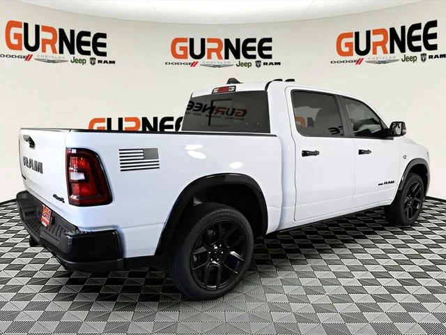 New 2026 Bright White Clear-Coat Exterior Paint RAM Laramie image 39