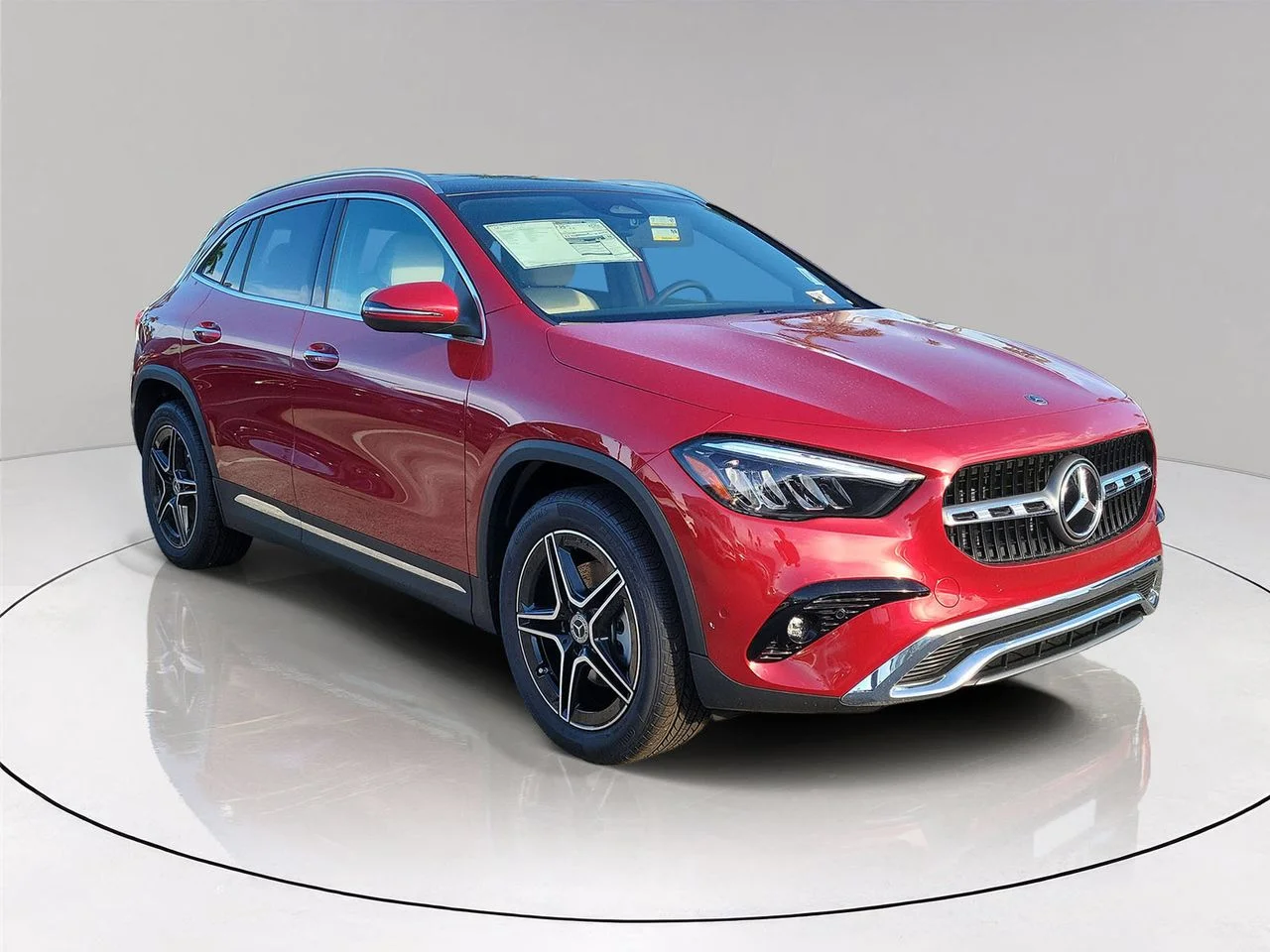 New 2026 MANUFAKTUR Patagonia Red Metallic Mercedes-Benz GLA 250 image 3