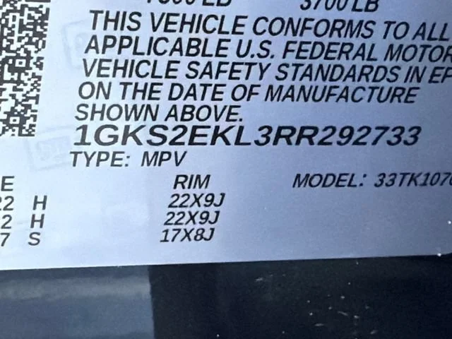 Used 2024 Titanium Rush Metallic GMC Denali Ultimate image 35