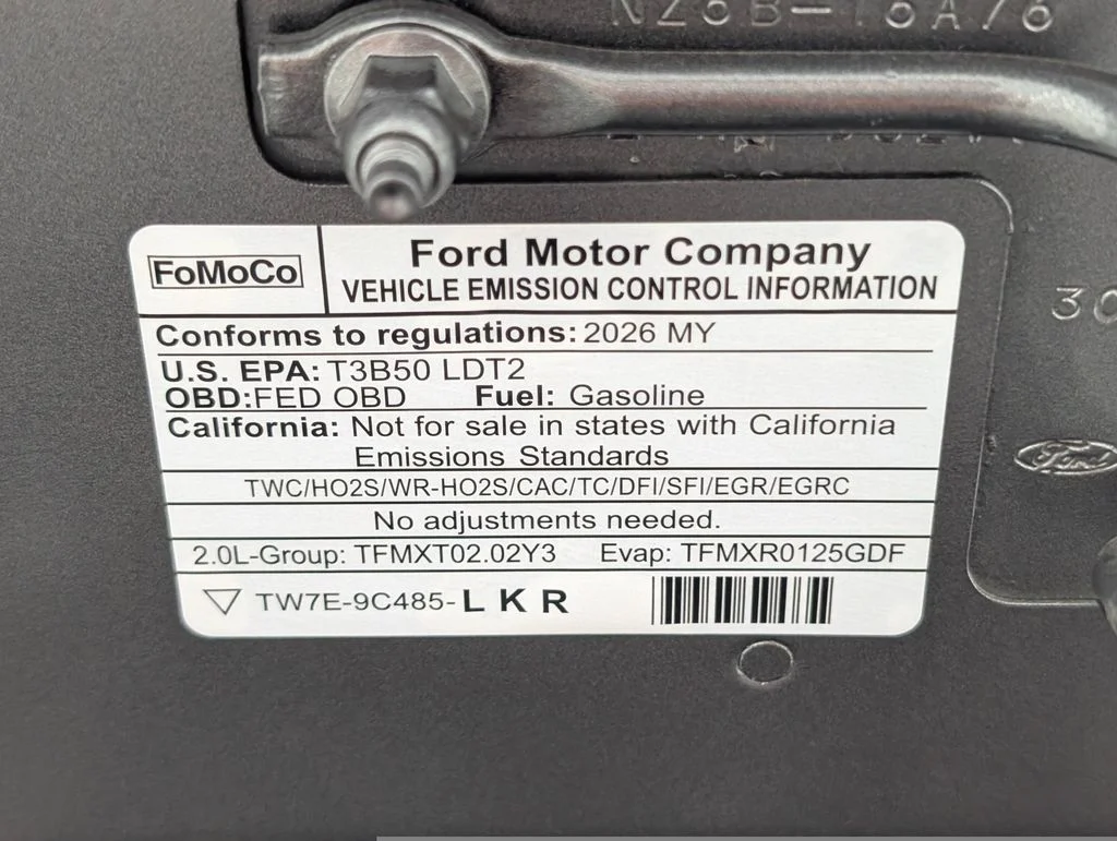 New 2026 Carbonized Gray Metallic Ford XLT image 23