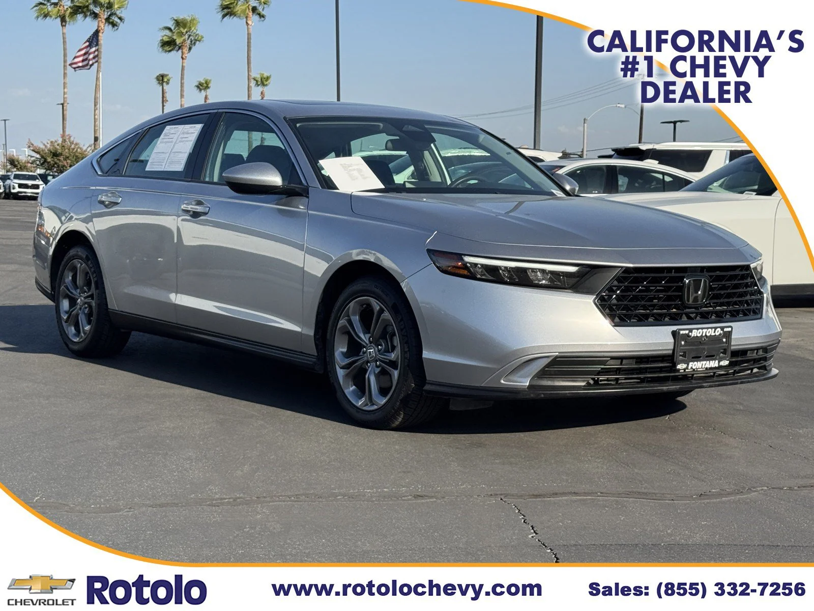Used 2024 Silver Honda EX image 1