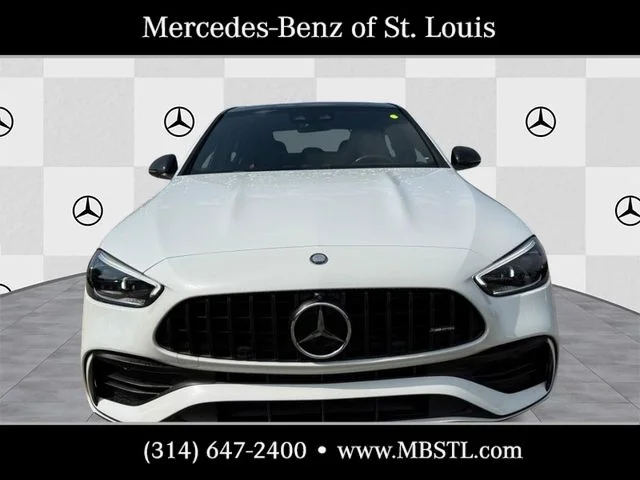 Certified Used 2025 White Mercedes-Benz C 43 AMG® image 7