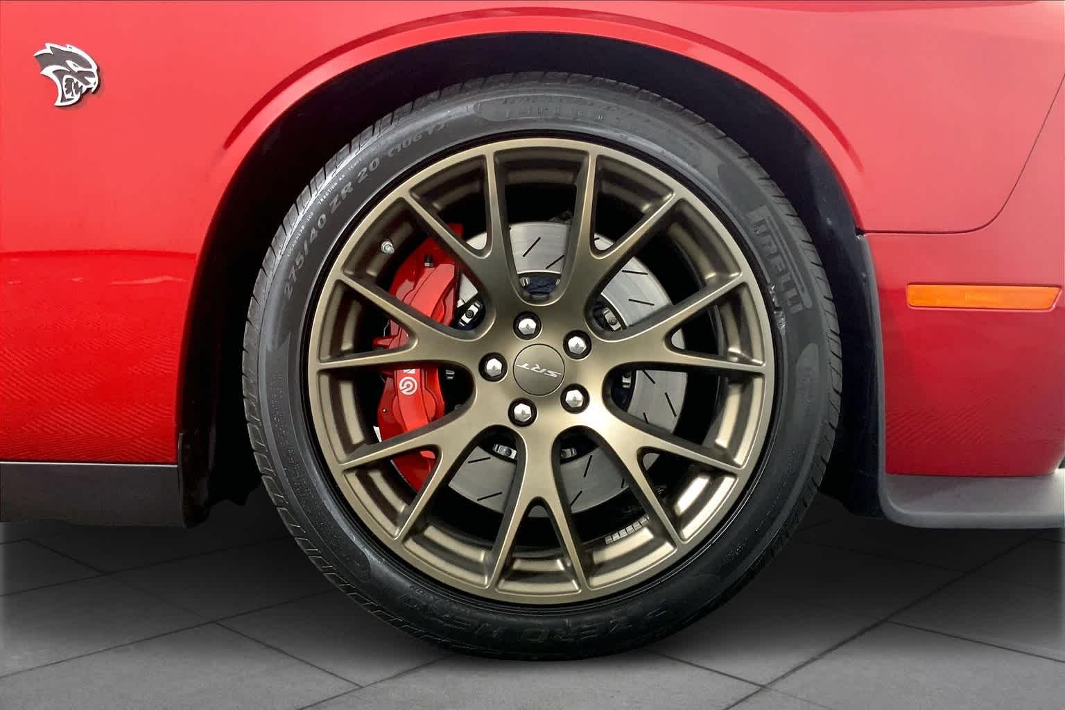 Used 2017 Redline Red Tricoat Pearl Dodge SRT Hellcat image 10