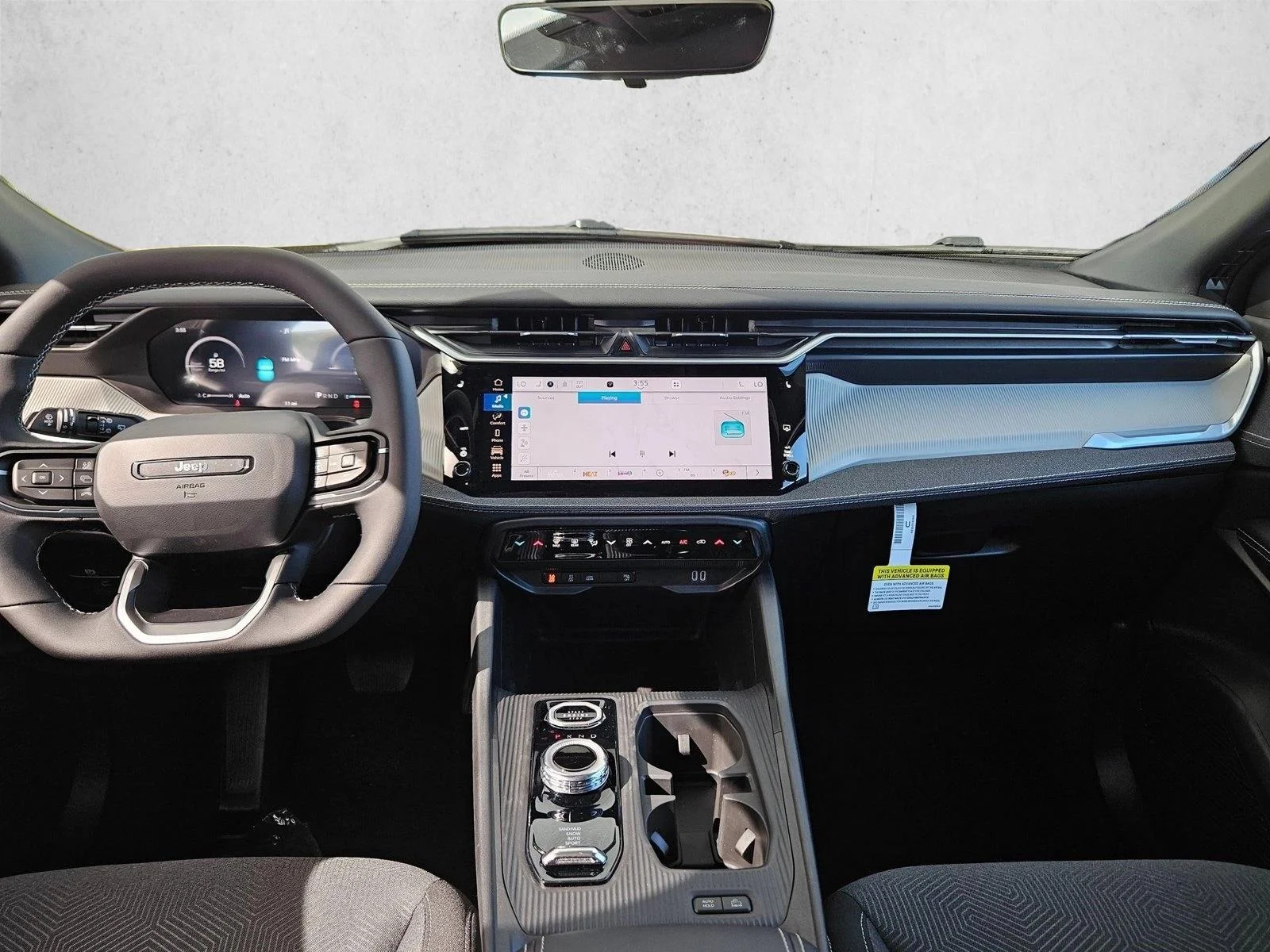 New 2026 Diamond Black Crystal Pearlcoat Jeep Laredo image 14