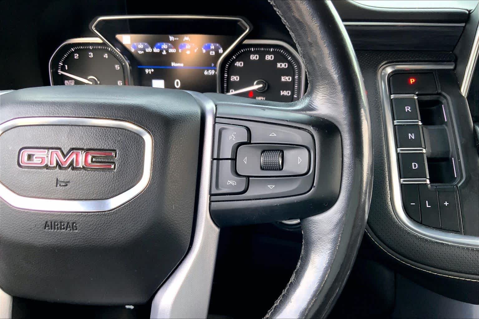 Used 2021 Smokey Quartz Metallic GMC SLT image 25