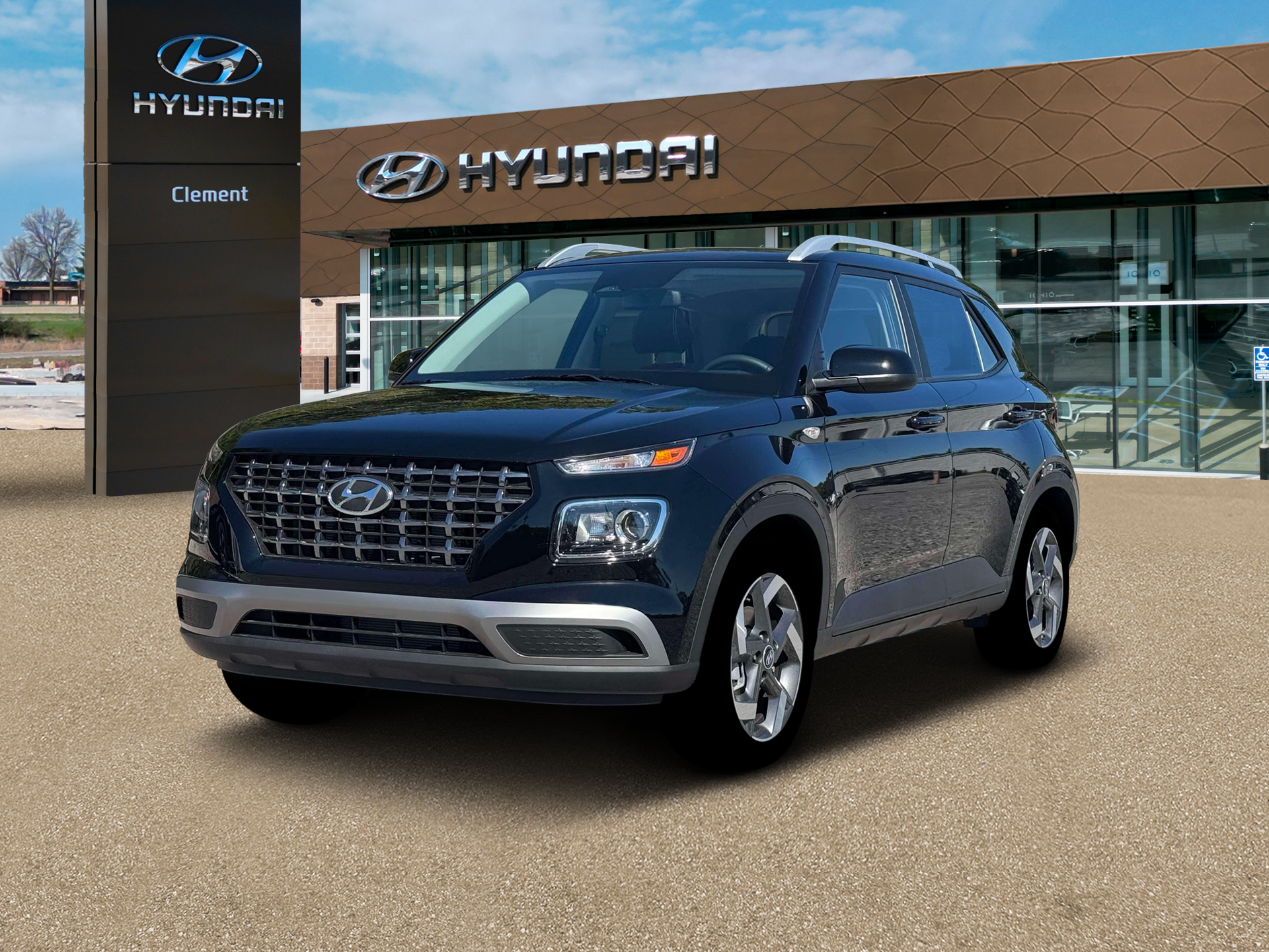 New 2026 Black Hyundai SEL image 1