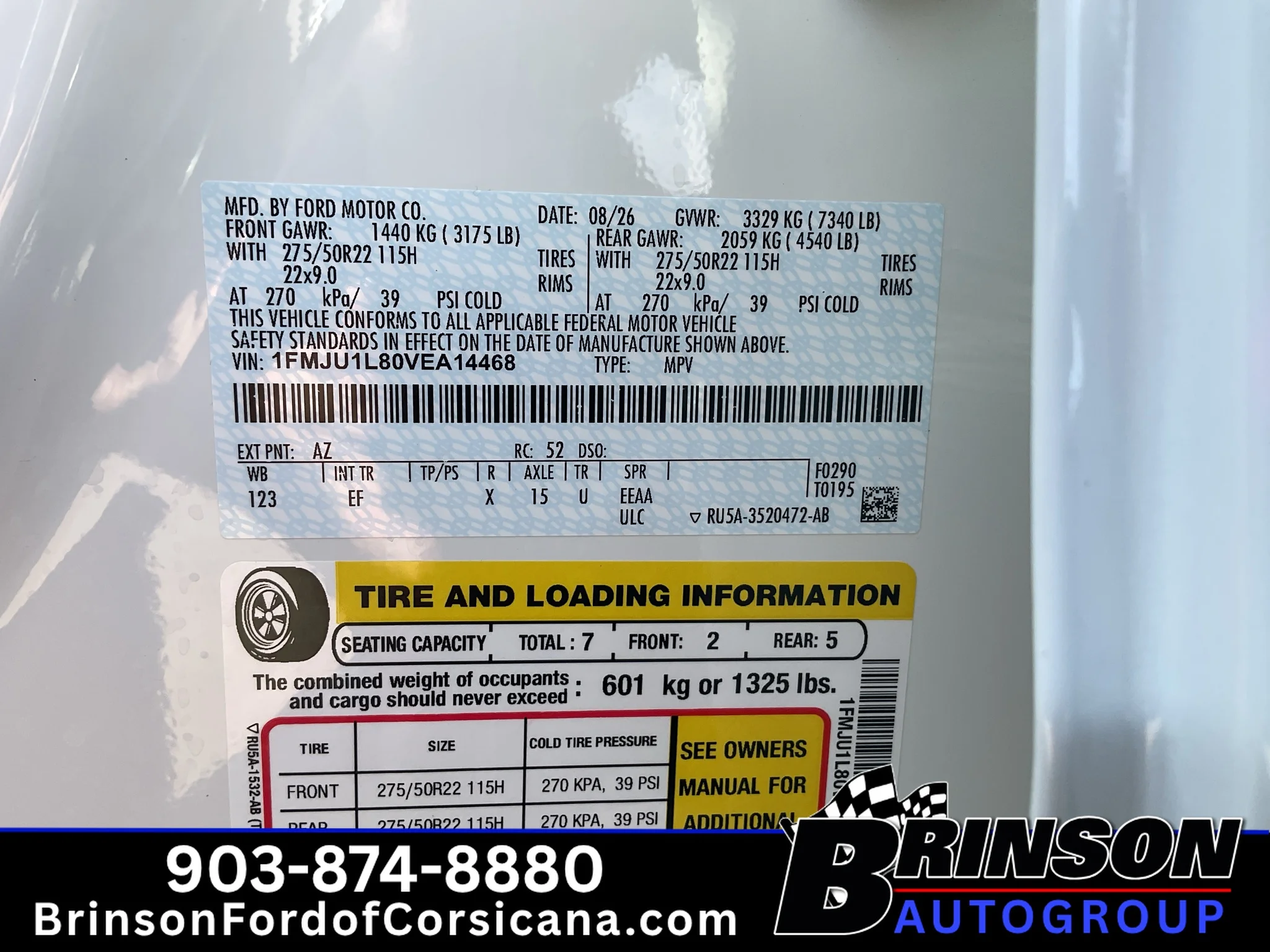 New 2027 White Ford Platinum image 21