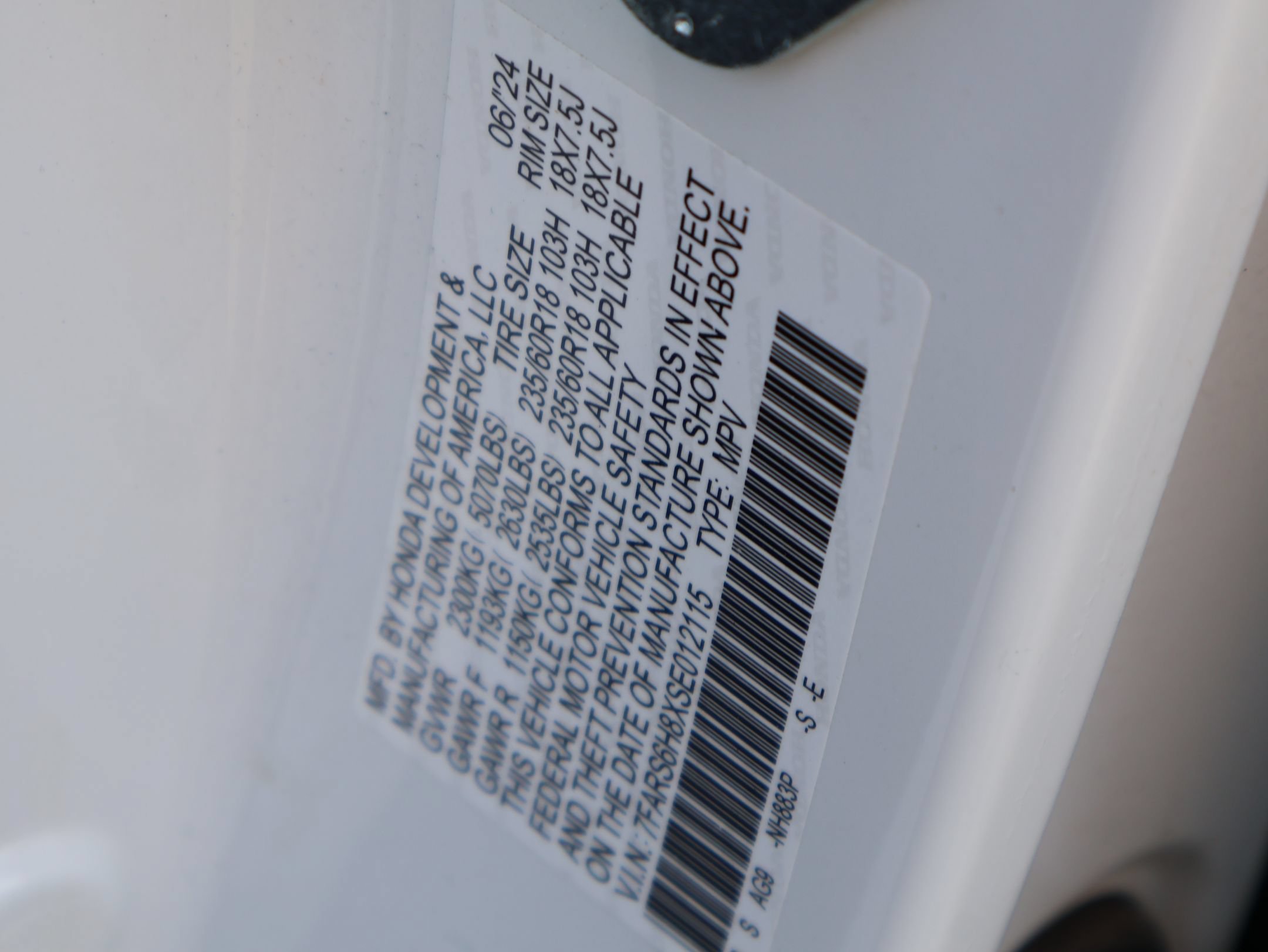 Used 2025 Platinum White Pearl Honda Sport-L image 32
