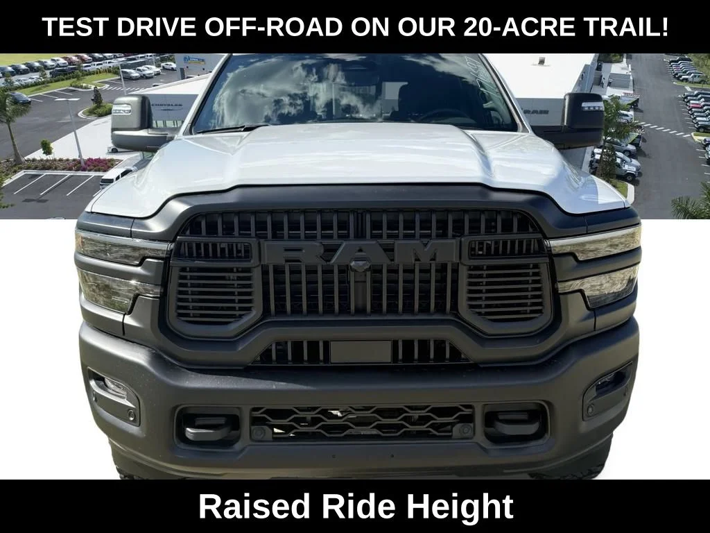New 2026 Bright White Clear-Coat Exterior Paint RAM Power Wagon image 10