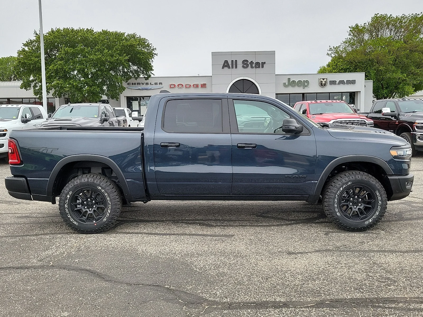 New 2026 Forged Blue Ram REBEL CREW CAB 4X4 5